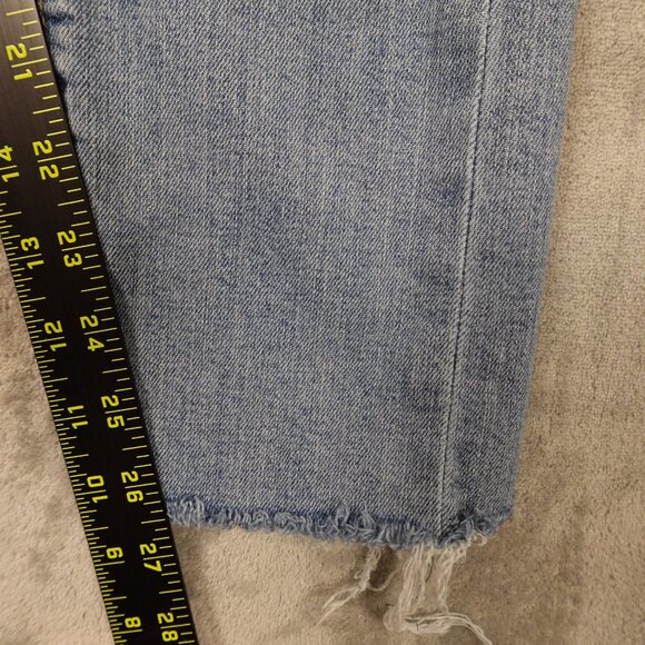 Levi’s Jeans Wedgie Skinny Distressed High-Rise Jean Women’s Size 29 Blue - Picture 5 of 14